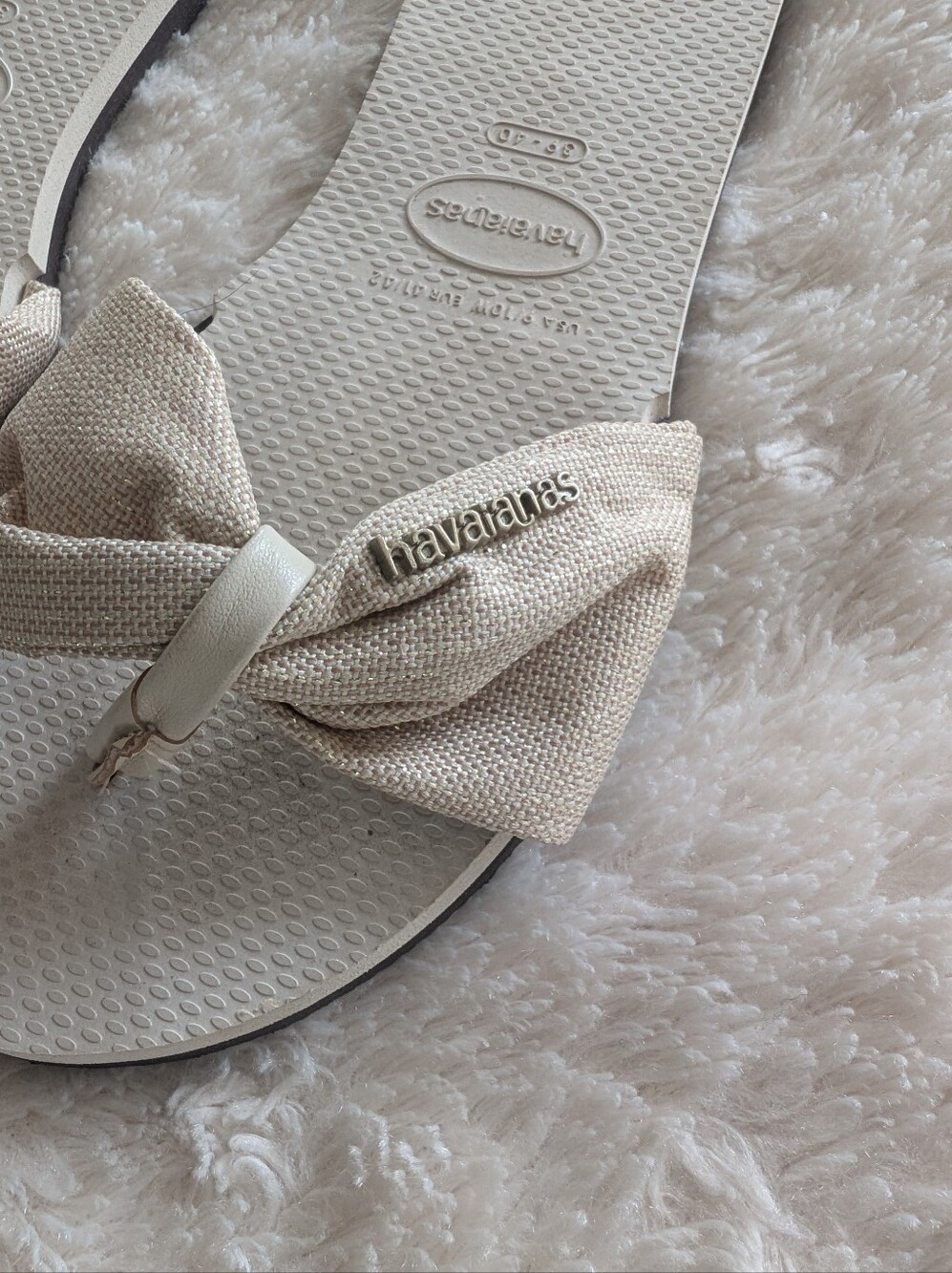Havaianas Women’s You St. Tropez Shine Sandals Size US 9/10 - Picture 7 of 10